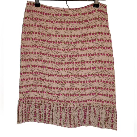 Moschino Dresses & Skirts - Women's Moschino Rose Print Mini Skirt Size 6